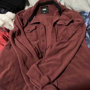 Vans fleece flannel